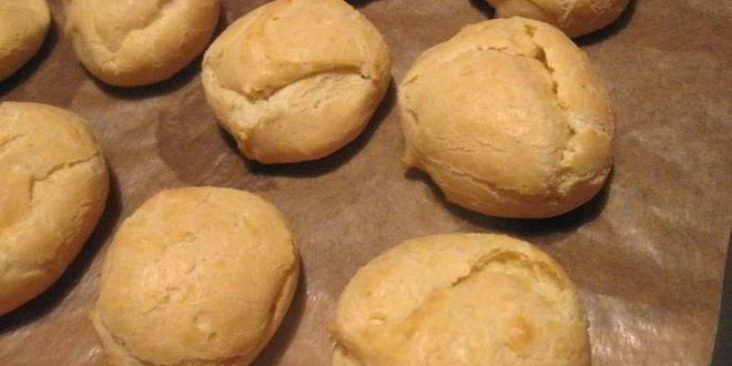 Рецепт шу кунжутные облачка с лимонным кремом