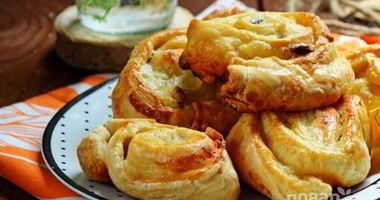 Рецепт Слоеных коржиков с заварным кремом