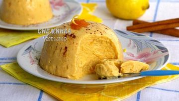 Рецепт Тыквенного кремового десерта
