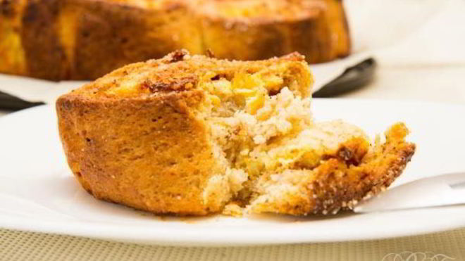 Рецепт улиток из творожного теста с творожным кремом и яблоками