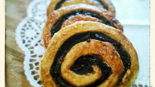 Рецепт Улиток с шоколадным кремом-пудингом