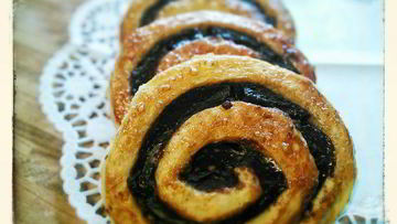 Рецепт Улиток с шоколадным кремом-пудингом