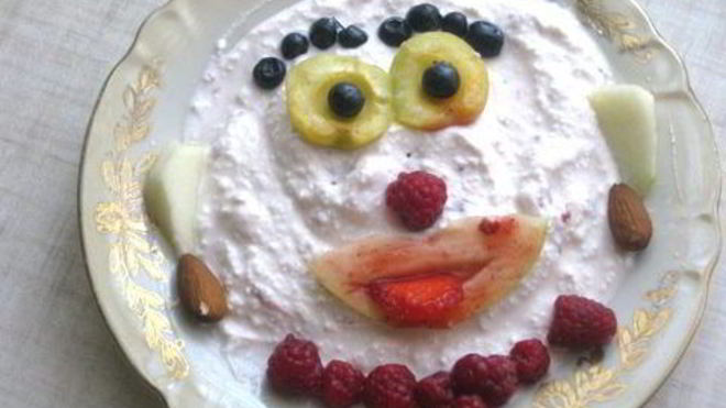 Рецепт веселого творожного крема для нехочухи