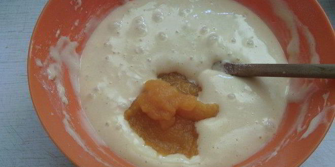 Рецепт воздушного тыквенно-ореховый бисквит с тыквенно-шоколадным кремом