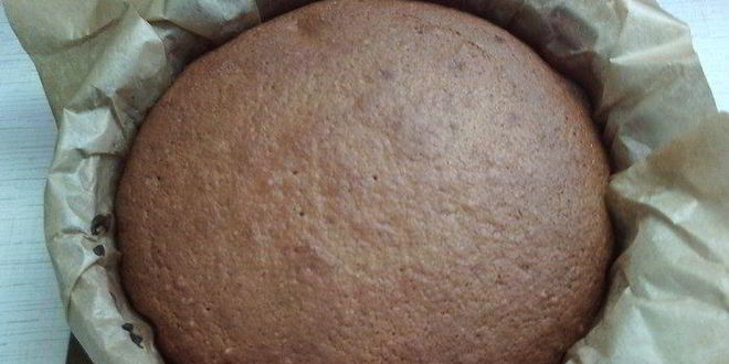 Рецепт воздушного тыквенно-ореховый бисквит с тыквенно-шоколадным кремом