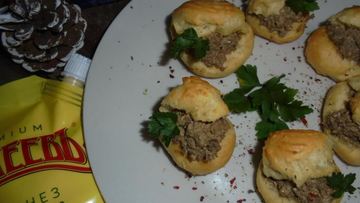 Рецепт Заварных булочек с печеноным кремом