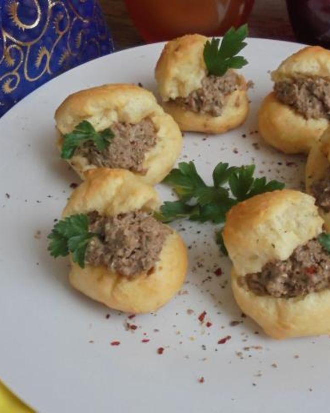 Рецепт заварных булочек с печеноным кремом