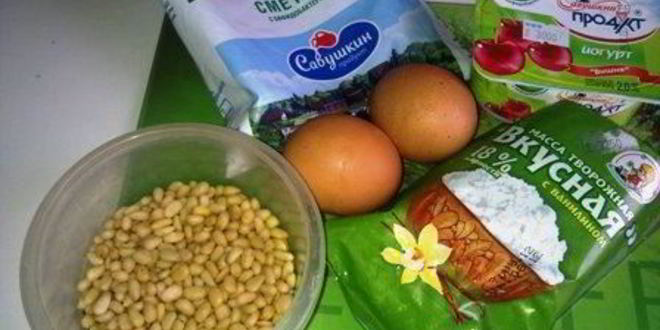 Рецепт заварных корзиночек с творожным кремом