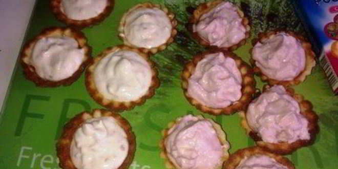 Рецепт заварных корзиночек с творожным кремом