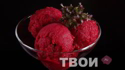 Рецепт Малинового сорбета