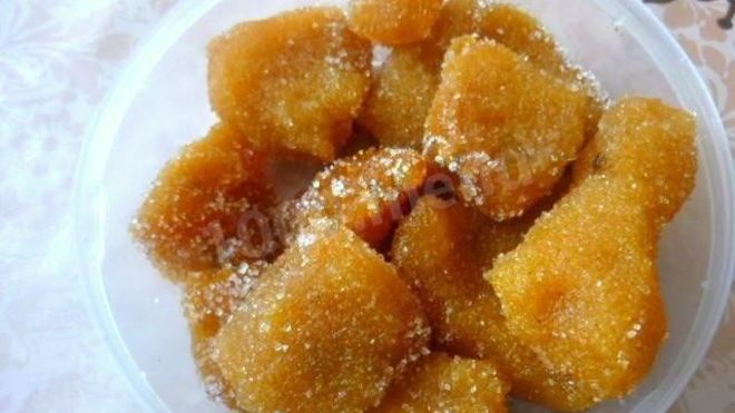 Рецепт мармелада из тыквы