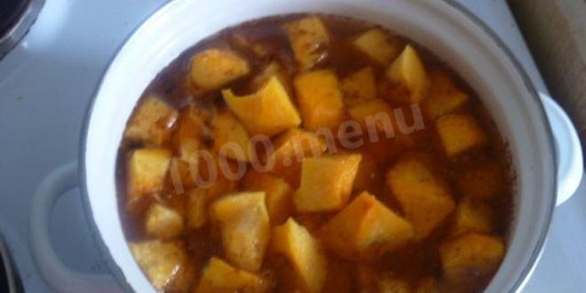 Рецепт мармелада из тыквы