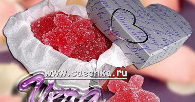 Рецепт Мармелада ко дню Святого Валентина