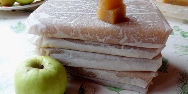 Рецепт Мармелада натурального яблочного