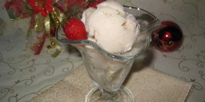 Рецепт Бананового мороженого на основе кефира