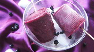 Рецепт Чернично-йогуртового мороженого