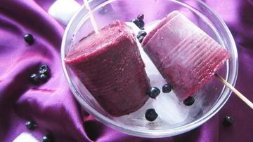 Рецепт Чернично-йогуртового мороженого