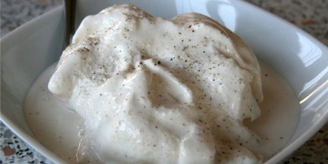 Рецепт Домашнего ванильного мороженого