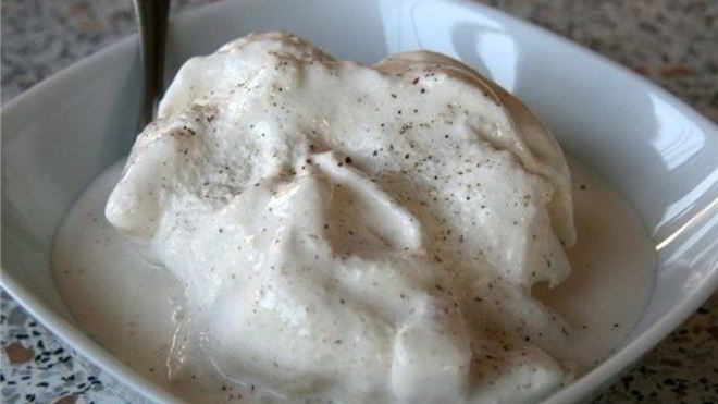 Рецепт домашнего ванильного мороженого