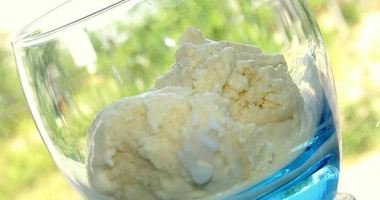 Рецепт Грушевого мороженого с апельсиновым флером