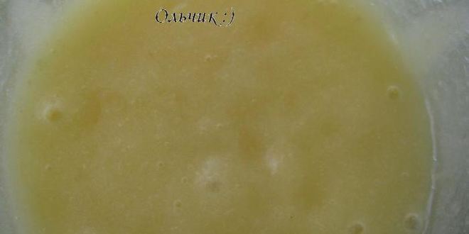 Рецепт грушевого мороженого с апельсиновым флером