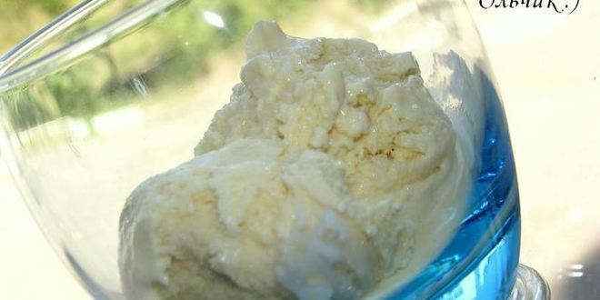 Рецепт грушевого мороженого с апельсиновым флером