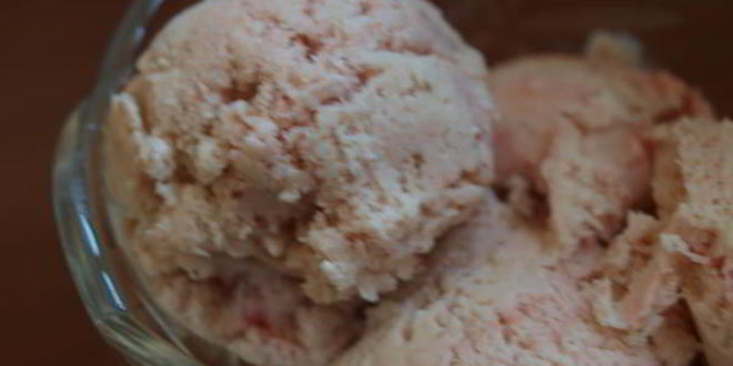 Рецепт клубничного мороженого