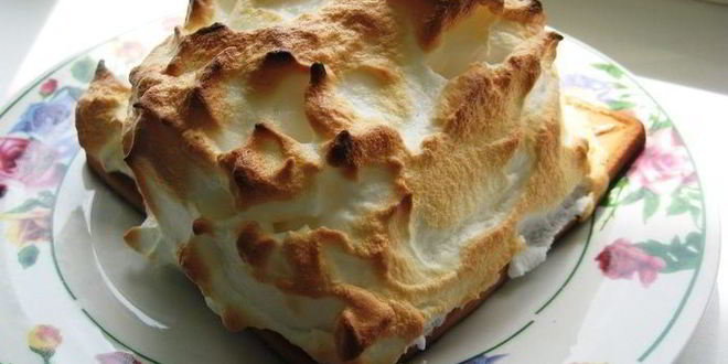 Рецепт мороженого аляска запеченное в духовке