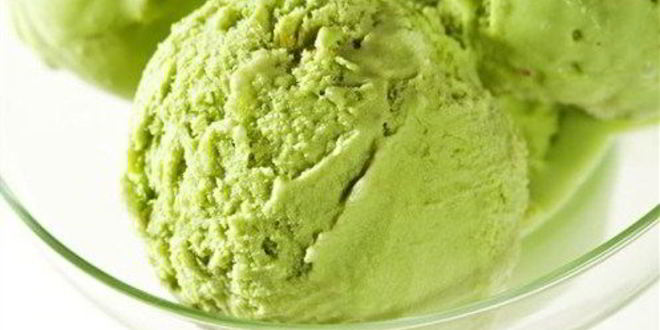 Рецепт Мороженого из авокадо с фисташками