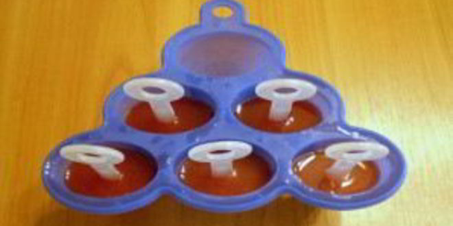 Рецепт мороженого из сока