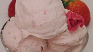 Рецепт Мороженого Клубничный сюрприз