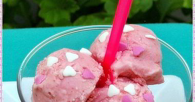 Рецепт Мороженого Клубника со сливками