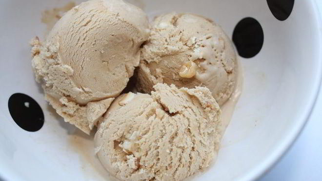 Рецепт мороженого кофейного пралине