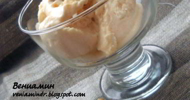 Рецепт Мороженого Рикотта с засахаренными кедровыми орешками