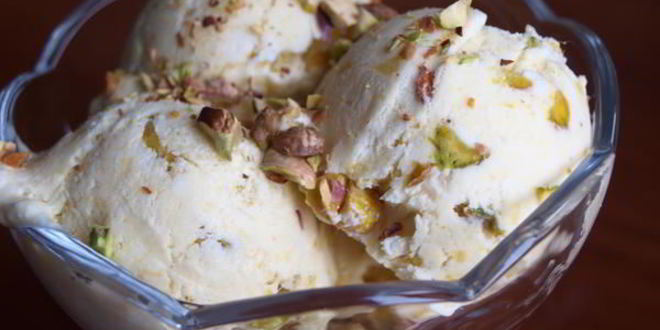 Рецепт Мороженого с манго и фисташками