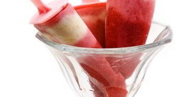 Рецепт Мятного двухцветного арбузна-цитрусового мороженого