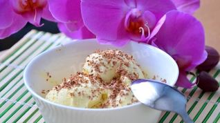 Рецепт Сливочного мороженого из сливок