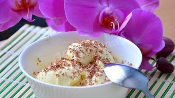 Рецепт Сливочного мороженого из сливок