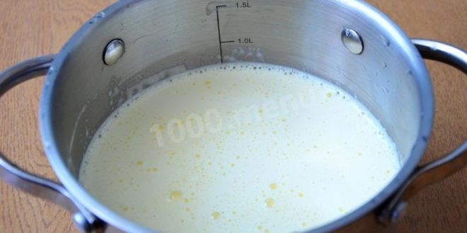 Рецепт сливочного мороженого из сливок