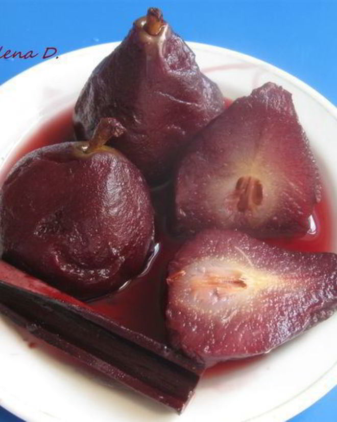 Рецепт ванильного мороженого и груша-пашот сладкая парочка