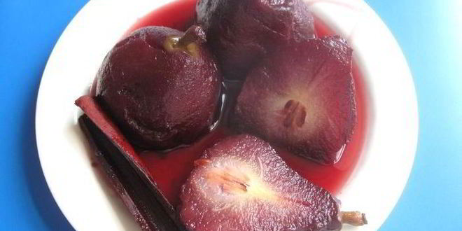 Рецепт ванильного мороженого и груша-пашот сладкая парочка