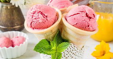 Рецепт Вишневого йогуртового мороженого