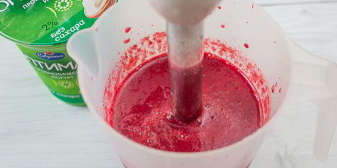 Рецепт вишневого йогуртового мороженого