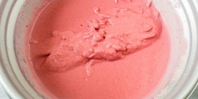 Рецепт вишневого йогуртового мороженого