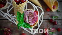 Рецепт Вишневого мороженого
