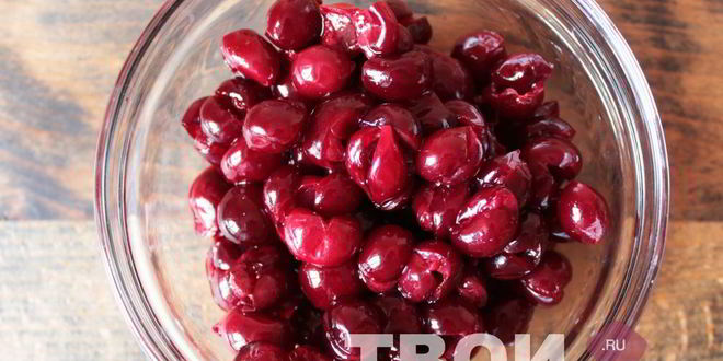 Рецепт вишневого мороженого