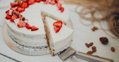 Рецепт Бисквита с клубничным муссом