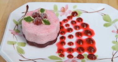 Рецепт Клюквенного мусса