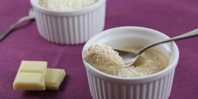 Рецепт Кофейного крема-мусса с белым шоколадом