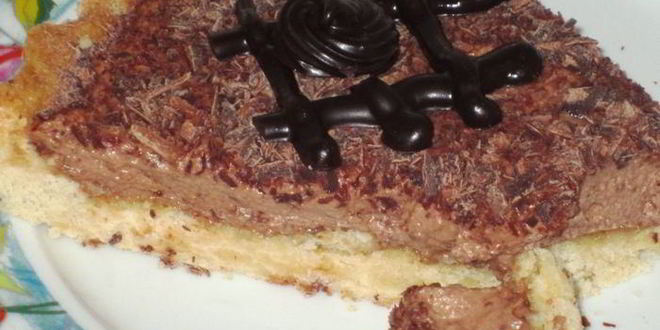 Рецепт Кростаты с шоколадным муссом